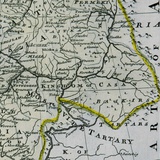 Новая точная карта Московии или Европейской части России. 1766