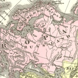 Карта мира. Восточное полушарие. 1901