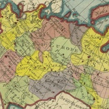 Карта Российской империи в Европе и Азии. 1781 г.