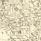 Карта Сибири и соседних стран. 1758