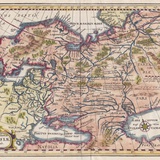 Новейшая карта России. 1676